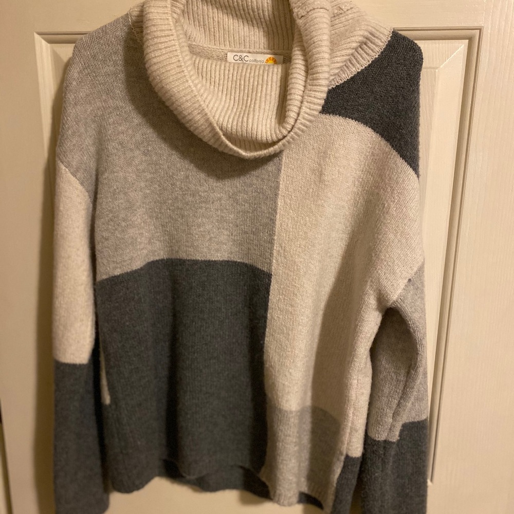 Block grey c&c California sweater
